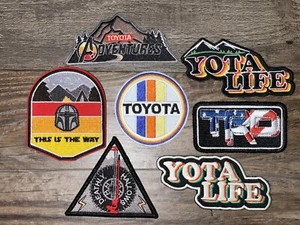 Toyota Retro 7 Patch Bundle For Headliner Fits Toyota FJ 4Runner Tundra Tacoma - Bild 1 von 1