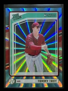 2024 Panini Donruss - Rated Prospects Tommy Troy #107 LightBlue Laser /249 (RC) - Picture 1 of 4