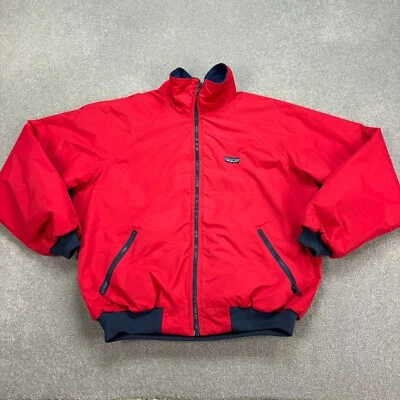 VINTAGE Patagonia Jacket Adult Extra Large Red USA Made Bomber Fleece Lined Men - Image 1 of 4