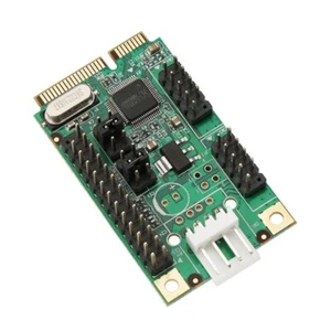 Mini PCIE 2 Port Serial Expansion Card PCI for Express to Industrial DB9 DB25 - Picture 1 of 5
