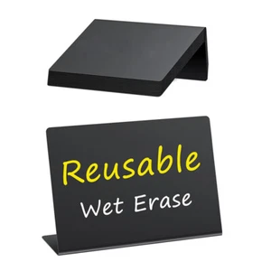 10PCS Chalkboard Signs Food Dispaly Buffet Labels Brand Number Table Price Tag - Picture 1 of 16