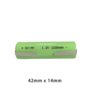 Batteria di ricambio per Braun Oral B 42mm x 14mm Ni-MH Tipo 3756 3754 - Foto 1 di 3