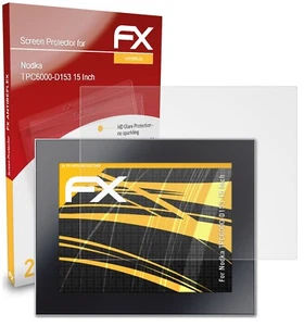 atFoliX 2x Screen Protector voor Nodka TPC6000-D153 15 Inch mat&schokbestendig - Afbeelding 1 van 8