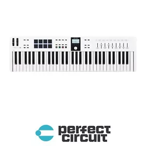Arturia KeyLab Essential 61 Mk3 (White) MIDI KEYBOARD - NEW - PERFECT CIRCUIT - Picture 1 of 5