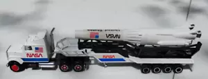 Nasa Majorette Super Movers 610 Rocket Hauler Truck 1:87 - Picture 1 of 7