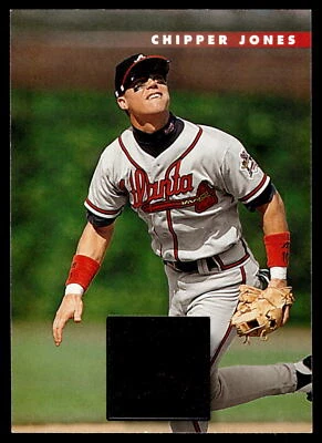 1996 Donruss #437 Chipper Jones Card - Image 1 of 2