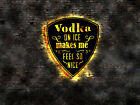 Vodka Wodka Flasche Gläser Sammlung Glas Blechschild  Schild Wandbild Deko Logo