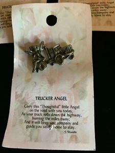 Pin TRUCKER ANGEL Pequeño Ángel Pensativo ~ ¡ENVÍO GRATUITO! - Imagen 1 de 6