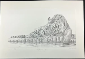Peter Hildick "Taking It Easy" Offset Lithograph - Picture 1 of 9