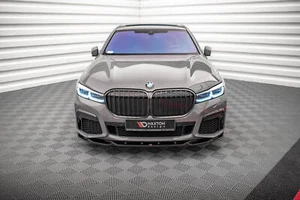 Labio de alerón Cup enfoque frontal V.2 para BMW 7 M-Paquete G11 / G12 FL negro alto cristal - Imagen 1 de 6