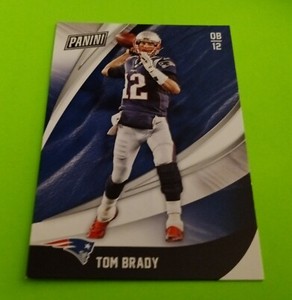 Tom Brady 2018 Panini Black Friday #1 New England Patriots Football Card MINT