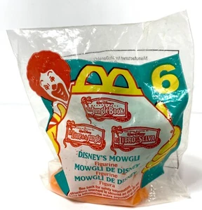 McDonald's 1997 Disney El Libro de la Selva Mowgli Juguete 6 NUEVO ORIGINAL SELLADO - Imagen 1 de 8