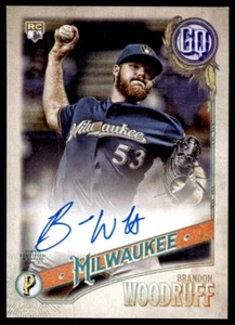 2018 Topps Gypsy Queen Autographs Brandon Woodruff Auto Milwaukee Brewers - Picture 1 of 2