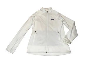 Patagonia Crosstrek Ivory Full Zip Polartec Fleece Jacket - M - Picture 1 of 9