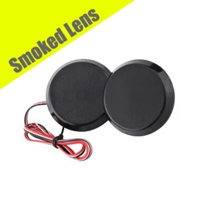 2 Smoked Lens LED Bumper Reflector Tail Brake Stop Lights For Nissan X-Trail T31 - Bild 1 von 22