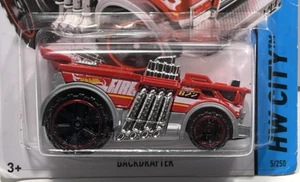 HW HOT WHEELS 2013 HW CITY #5/250 BACKDRAFTER FIRETRUCK HOTWHEELS RED VHTF RARE - Picture 1 of 11