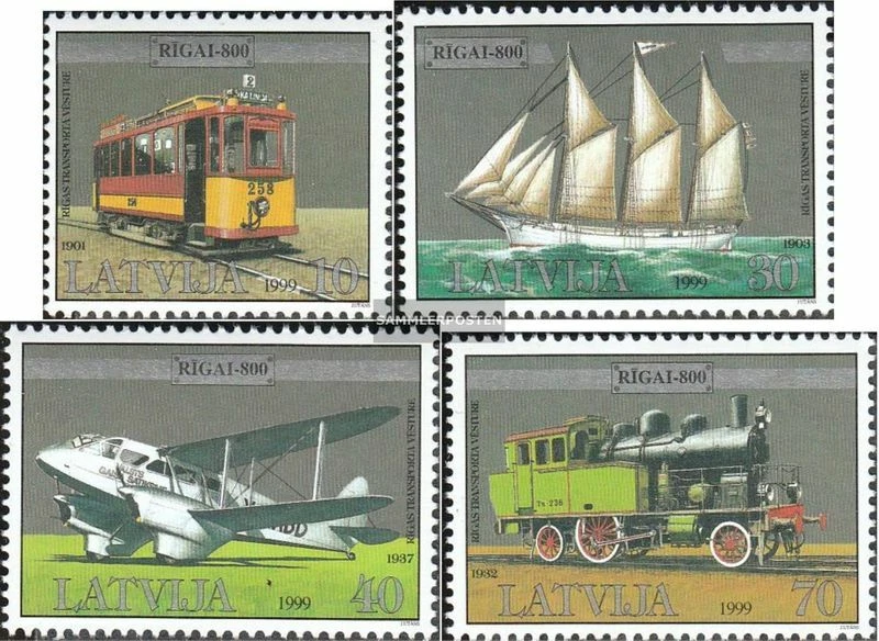 Letonia 501-504 MNH 1999 Riga Foto 1 de 1