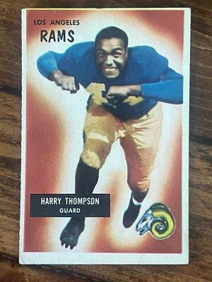 1955 Bowman Harry Thompson #23 Los Angeles Rams VG-EX Vintage NFL Card - Image 1 of 3