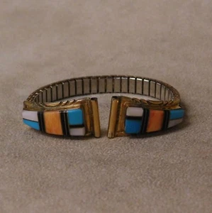 Correa de reloj para mujer Navajo Inlay 12GF + - Imagen 1 de 11