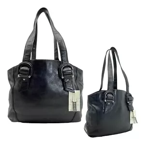 Bolso de Hombro de Colección Años 80 90 ETIENNE AIGNER XL Cuero con Guijarros Nuevo con Etiquetas - Imagen 1 de 20