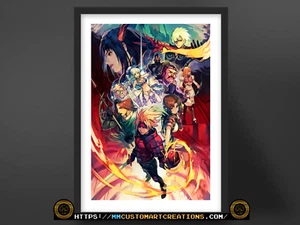 The Legend of Dragoon Poster Print | Fantasy RPG Video Game Wall Art - Bild 1 von 3