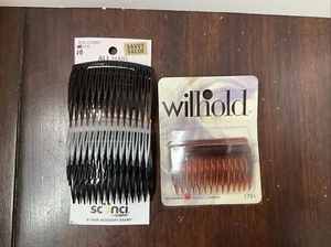 Scunci Assorted Side Combs 10 Pcs, 2 Pcs Wilhold - Picture 1 of 8