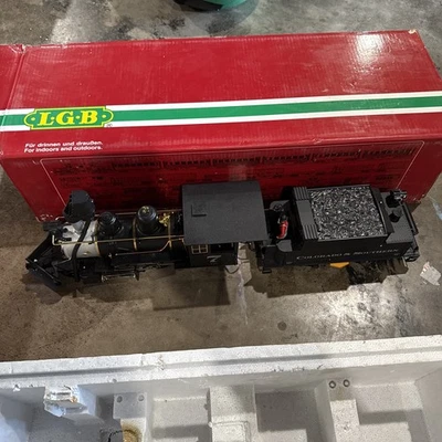 LGB 25192 Colorado & Southern Steam Locomotive & Tender w/Sound EX/Box - Image 1 of 4