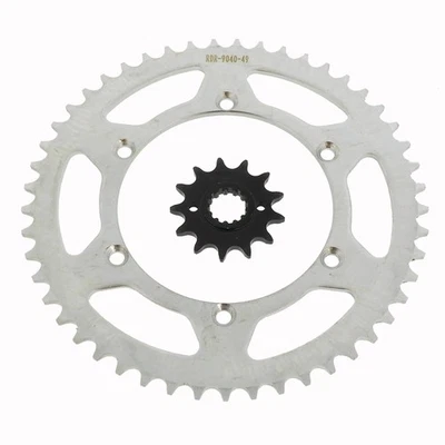 Piñones para Kawasaki KLX250 SF 2009 2010 piñón delantero 13T y trasero 49T Foto 1 de 4