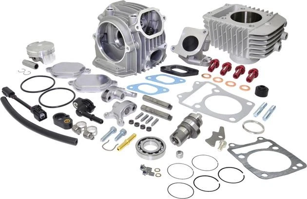 Koso Big Bore Kit with 4-Valve Head fits Honda MSX125 Grom 125/Monkey/Monkey ABS — 第 1/1 张图片