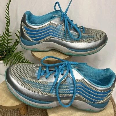 Dansko Shayla Mujer Tenis Zapatos para Caminar Azul Plata Atlético 38 EE. UU. Talla 7.5-8 Foto 1 de 4
