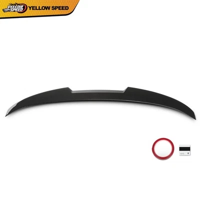 Glossy Black Trunk Spoiler Wing Fit For 2010-2017 BMW 5 Series F10 F18 M4 Style - Image 1 of 4