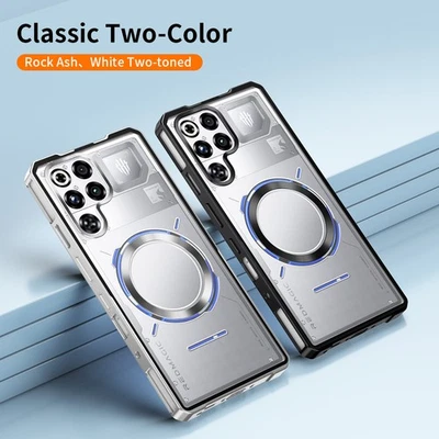 Capa traseira fosco magnética metal para ZTE Nubia RedMagic 11 Pro+ - Imagem 1 de 4