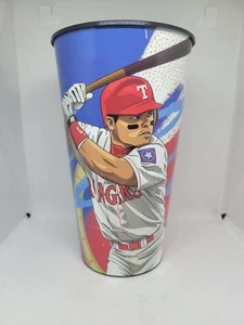 Texas Rangers 50th Anniversary Ivan Rodriguez Souvenir Drink Cup - Picture 1 of 4