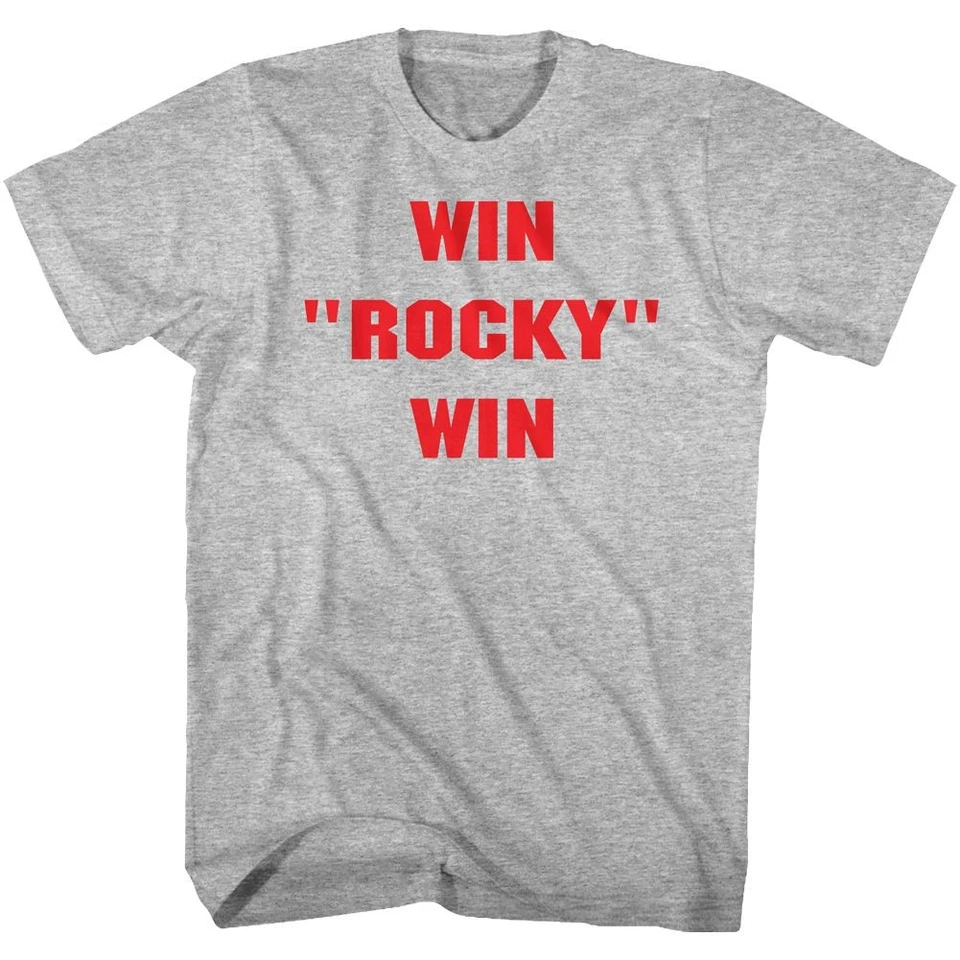 Rocky - Win - Short Sleeve - Heather - Adult - T-Shirt - Image 1 of 1