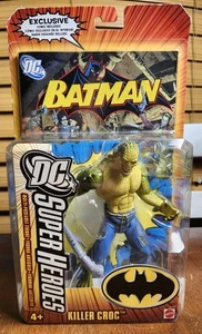 2005 Mattel DC Batman SuperHeroes Killer Croc Exclusive Comic Included - Picture 1 of 9