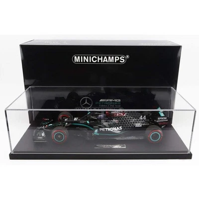 Minichamps 1:12 Mercedes AMG Petronas W11 Lewis Hamilton 91st Win Diecast Model - Image 1 of 4