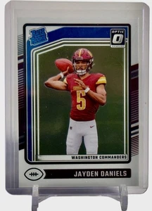 Tarjeta de radiocontrol Donruss Optic Jayden Daniels 2024 clasificación novato #248 Commanders con excelente🔥 - Imagen 1 de 4