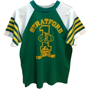 Stratford HS 1978 State Champions Houston Tx Craig James Vintage Green T-Shirt L - Bild 1 von 3