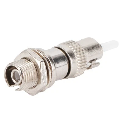 Optical Fiber Adapter Connector ST Male - FC Female Coupler Converter Carrier✈ - Image 1 of 4