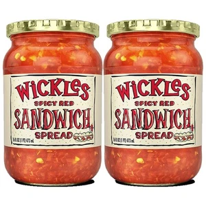 Wickles Sandwich Spread Spicy Red 16 FL OZ (2‑pack) - Picture 1 of 3