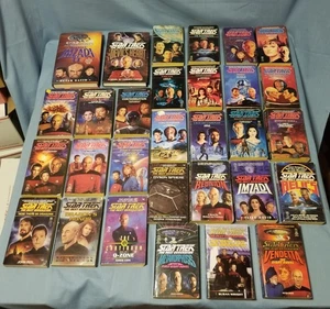 Huge Lot Of 30 Star Trek The Next Generation Books Sci Fi Companion 28 PB, 2 HC - Picture 1 of 5