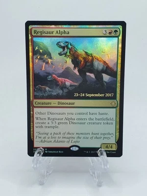 Regisaur Alpha - Ixalan - Prerelease Promo - MTG - Foil Rare - NM - Image 1 of 4