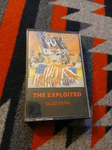 The Exploited War Now 1988 Cassette Tape Vintage Rare Original  - Picture 1 of 3