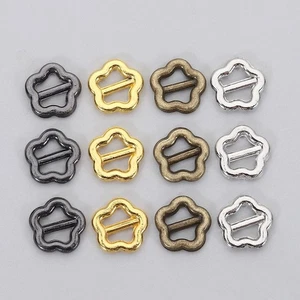 100pcs Mini Tri-glide Belt Buckle Doll Buttons Shoes Accessories - Picture 1 of 16