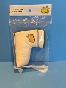 NEW 2025 Masters Golf Tournament Blade Putter Headcover Augusta National White - Picture 1 of 2