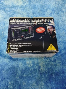 Behringer DSP110 SHARK Digital Signal Processor Feedback Destroyer - Picture 1 of 24
