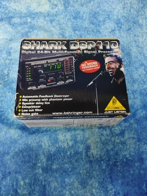 Behringer DSP110 SHARK Digital Signal Processor Feedback Destroyer - Image 1 of 4