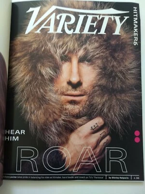 VARIETY Magazine Adam Levine Dua Lipa Free Shipping! Foto 1 de 4