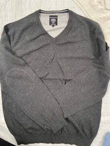 Westbury Men's Real Classics V-Neck Jumper -  Size L - Dark Grey - Picture 1 of 2