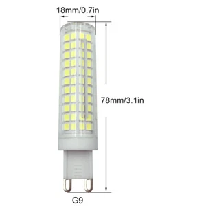 G9 LED Light bulb 10W 110V/220V 136-2835 SMD Ceramics Light Equivalent to 100W - Picture 1 of 7